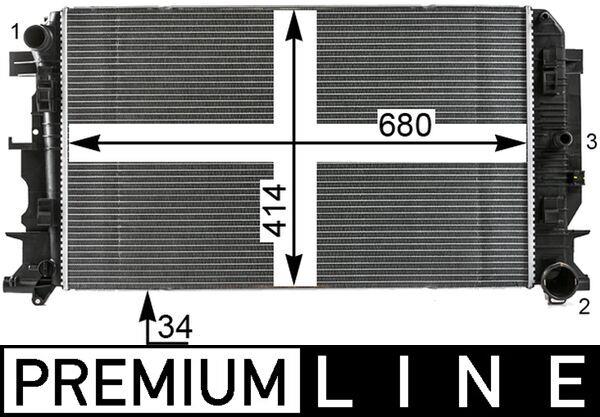 Radiator - MAHLE