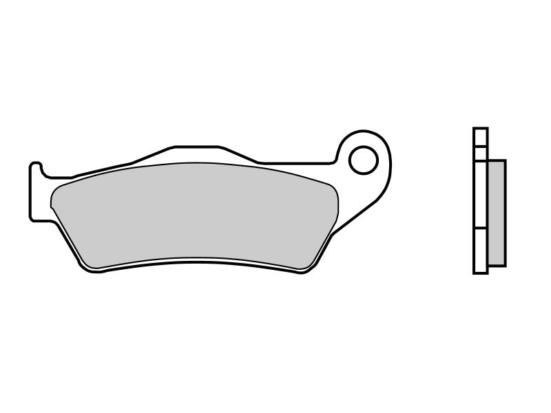 Placute de frana - BREMBO