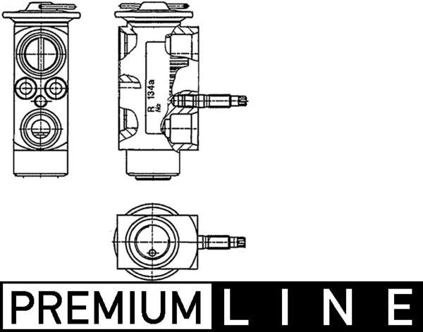 Supapa de expansiune A/C - MAHLE