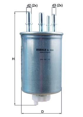 Filtru de combustibil - KNECHT