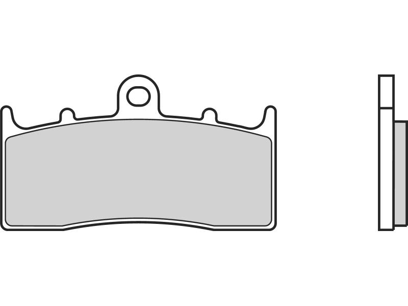 Placute de frana - BREMBO