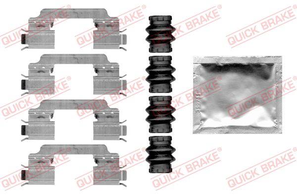 Set de accesorii plăcuțe de frână - QUICK BRAKE