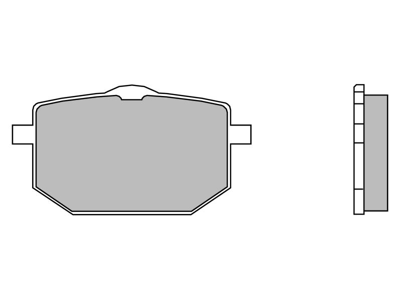 Placute de frana - BREMBO