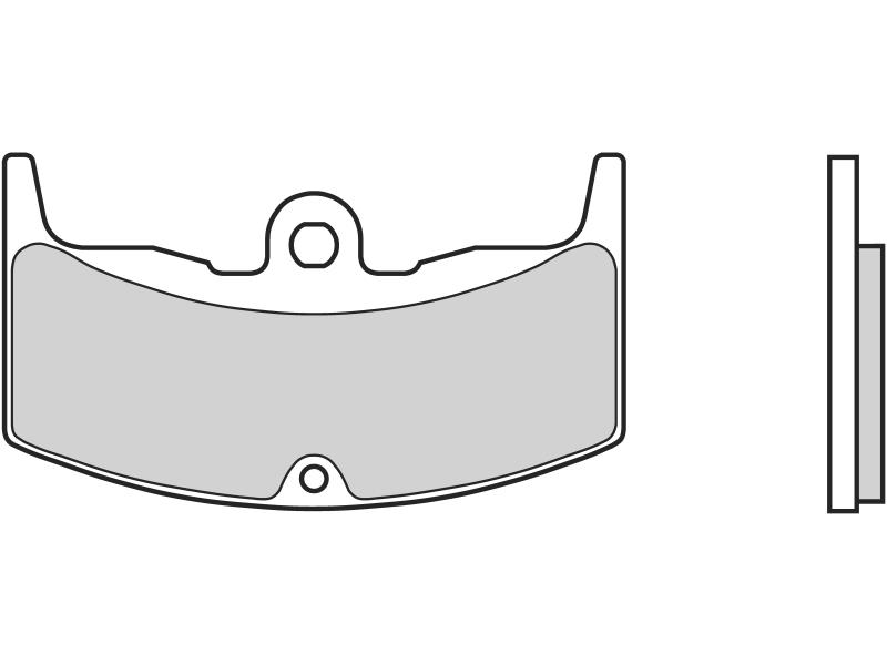 Placute de frana - BREMBO