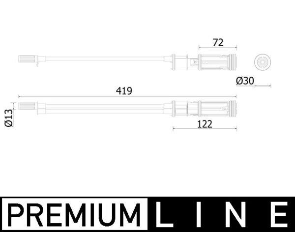 Filtru uscator - MAHLE