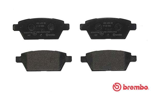 Placute de frana - BREMBO