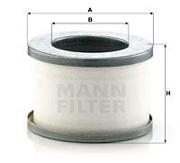 Filtru de ventilație carter - MANN-FILTER