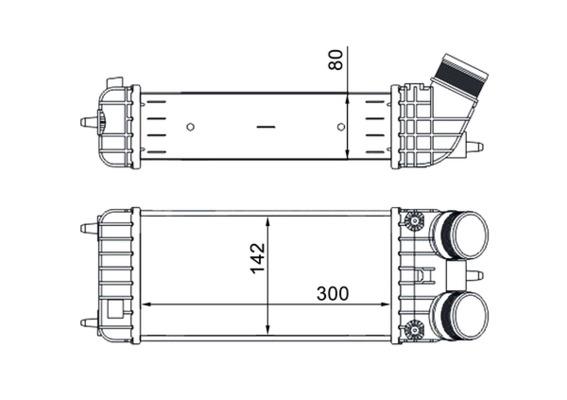 Intercooler - MAHLE