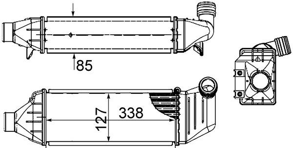 Intercooler - MAHLE