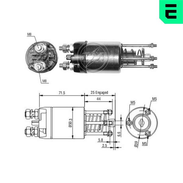 Comutator solenoid - ERA