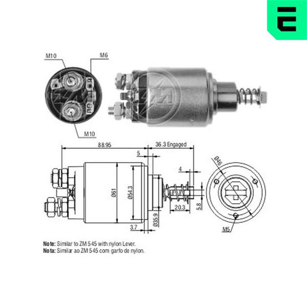 Comutator solenoid - ERA