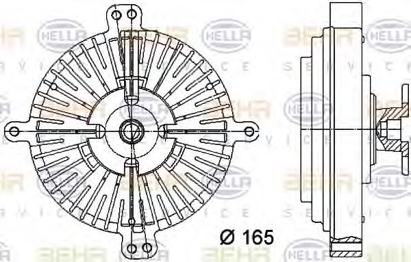 FEBI BILSTEIN Throttle Body 12131050 - FEBI BILSTEIN