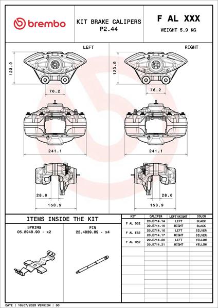 Etrier de frana - BREMBO