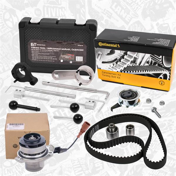 Set curea distributie cu pompa de apa - ET ENGINETEAM