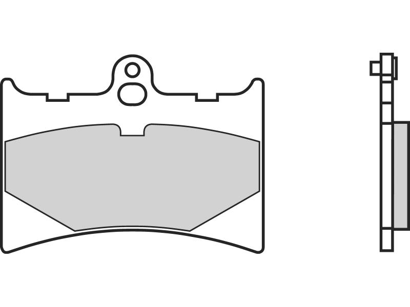 Placute de frana - BREMBO