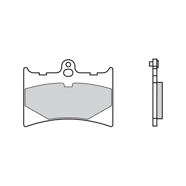 Placute de frana - BREMBO