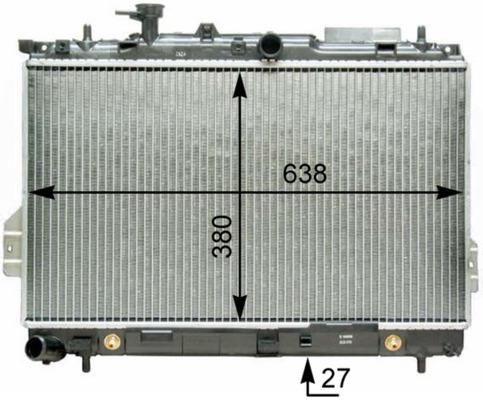 Radiator - MAHLE