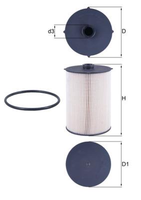 Filtru de combustibil - KNECHT