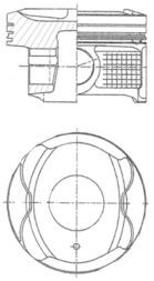 Piston - KOLBENSCHMIDT