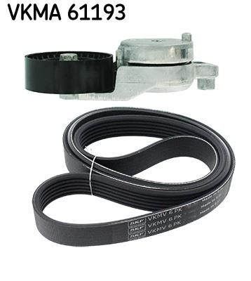 Set curea trapezoidale cu nervuri - SKF
