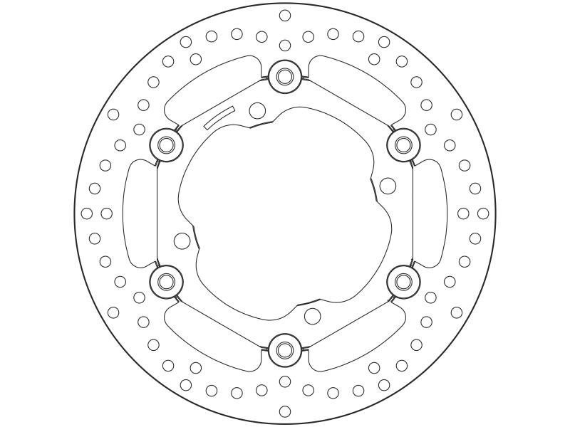Disc de frana - BREMBO