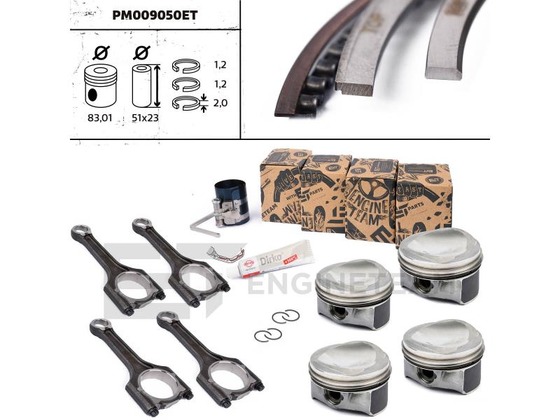 Kit piston - ET ENGINETEAM