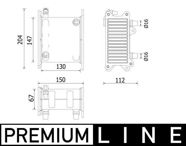 Intercooler - MAHLE