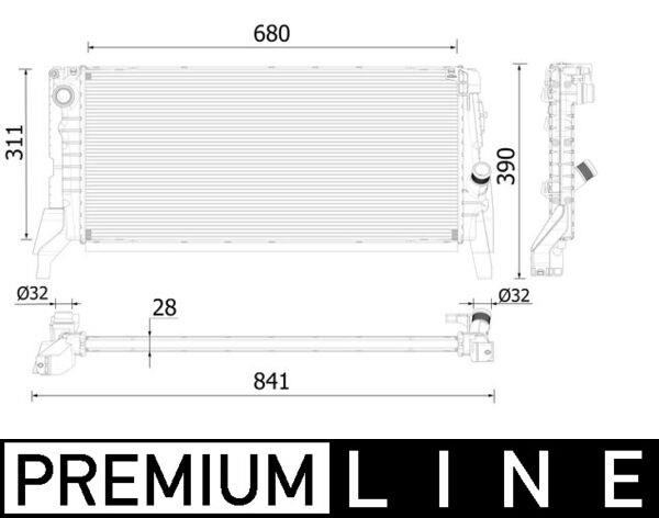 Radiator - MAHLE
