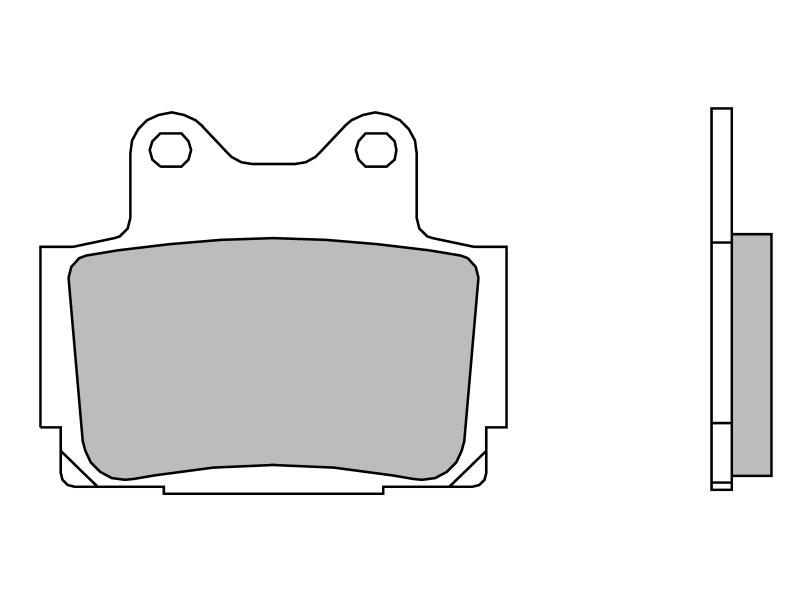 Placute de frana - BREMBO
