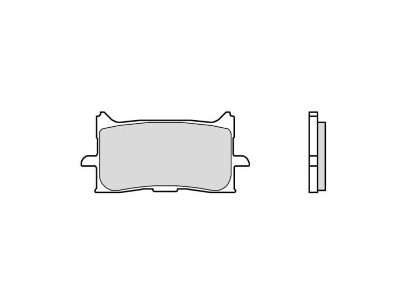 Placute de frana - BREMBO