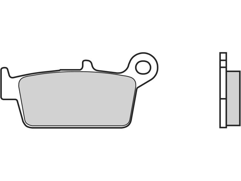 Placute de frana - BREMBO