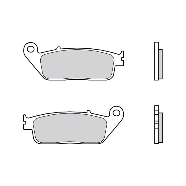 Placute de frana - BREMBO