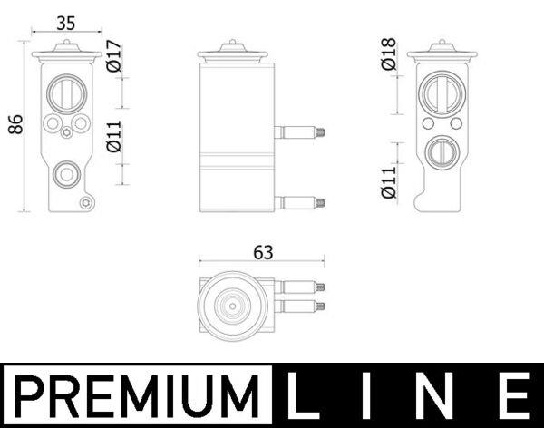 Supapa de expansiune A/C - MAHLE