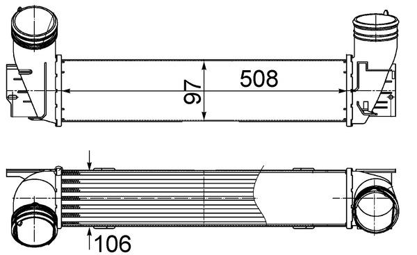 Intercooler - MAHLE