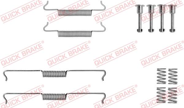 Set de accesorii saboți de frână - QUICK BRAKE