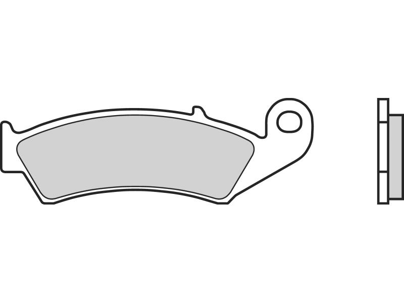 Placute de frana - BREMBO