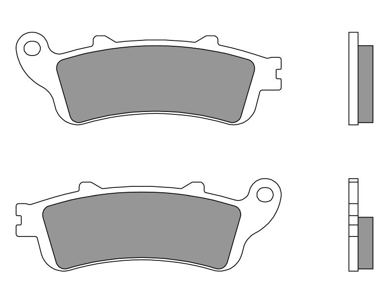 Placute de frana - BREMBO