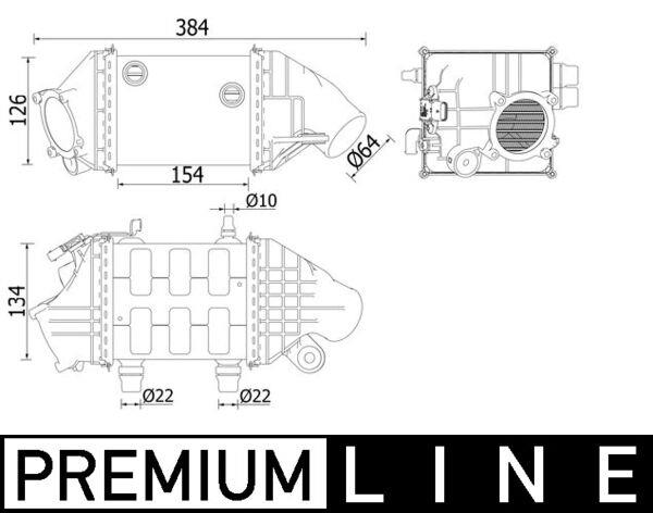 Intercooler - MAHLE