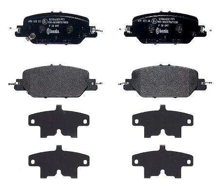 Placute de frana - BREMBO