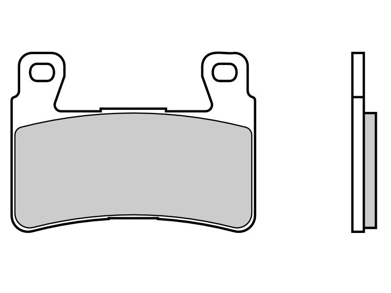 Placute de frana - BREMBO