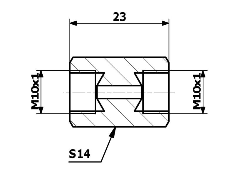 Adaptor linie de frână - STARLINE