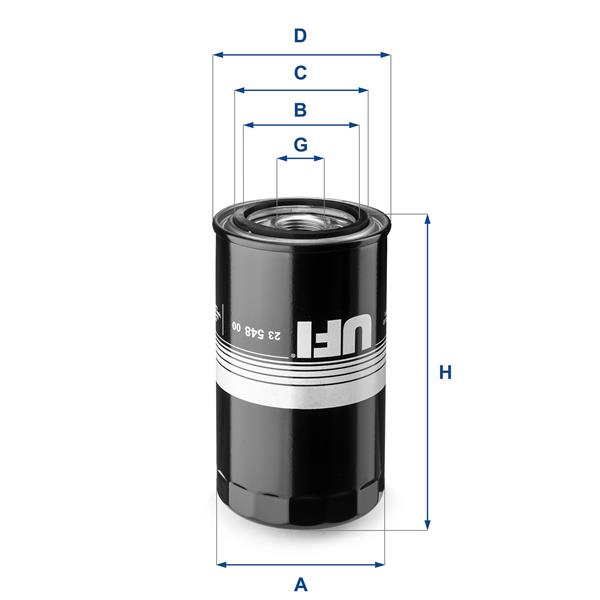 Filtru de ulei - UFI