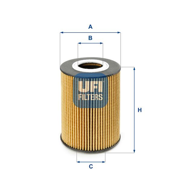 Filtru de ulei - UFI