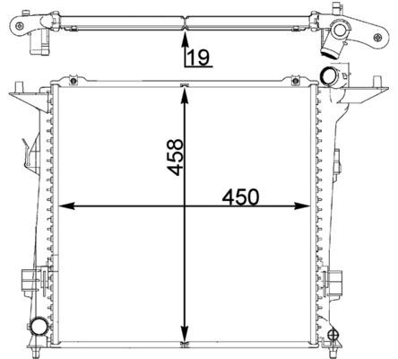 Radiator - MAHLE