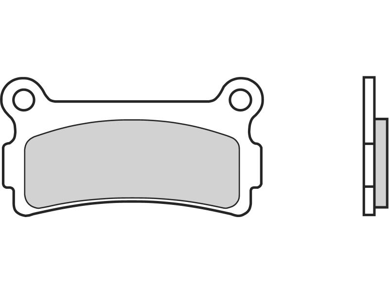 Placute de frana - BREMBO
