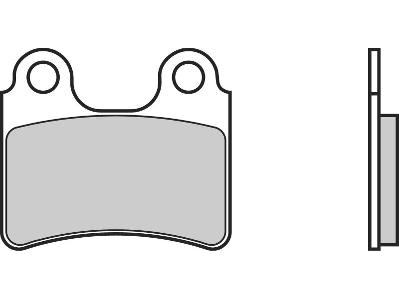 Placute de frana - BREMBO