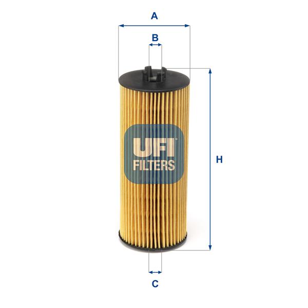 Filtru de ulei - UFI