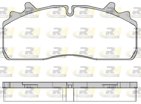 Placute de frana - ROADHOUSE