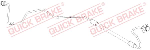 Furtun de frana - QUICK BRAKE