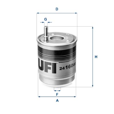 Filtru de combustibil - UFI